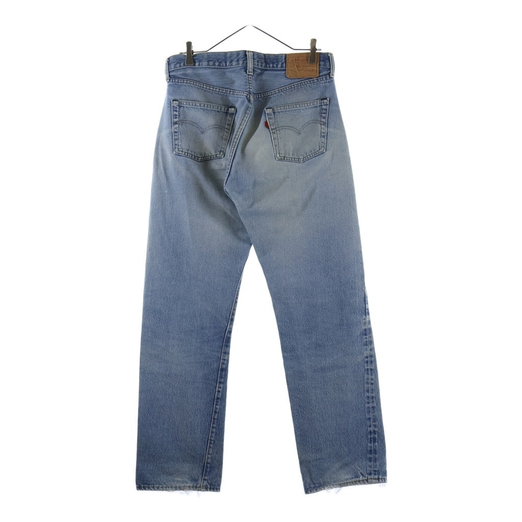 Levi's(リーバイス) 80S VINTAGE 501 ボタン裏刻印524 サークルR ボタンフライストレートデニムパンツ インディゴ