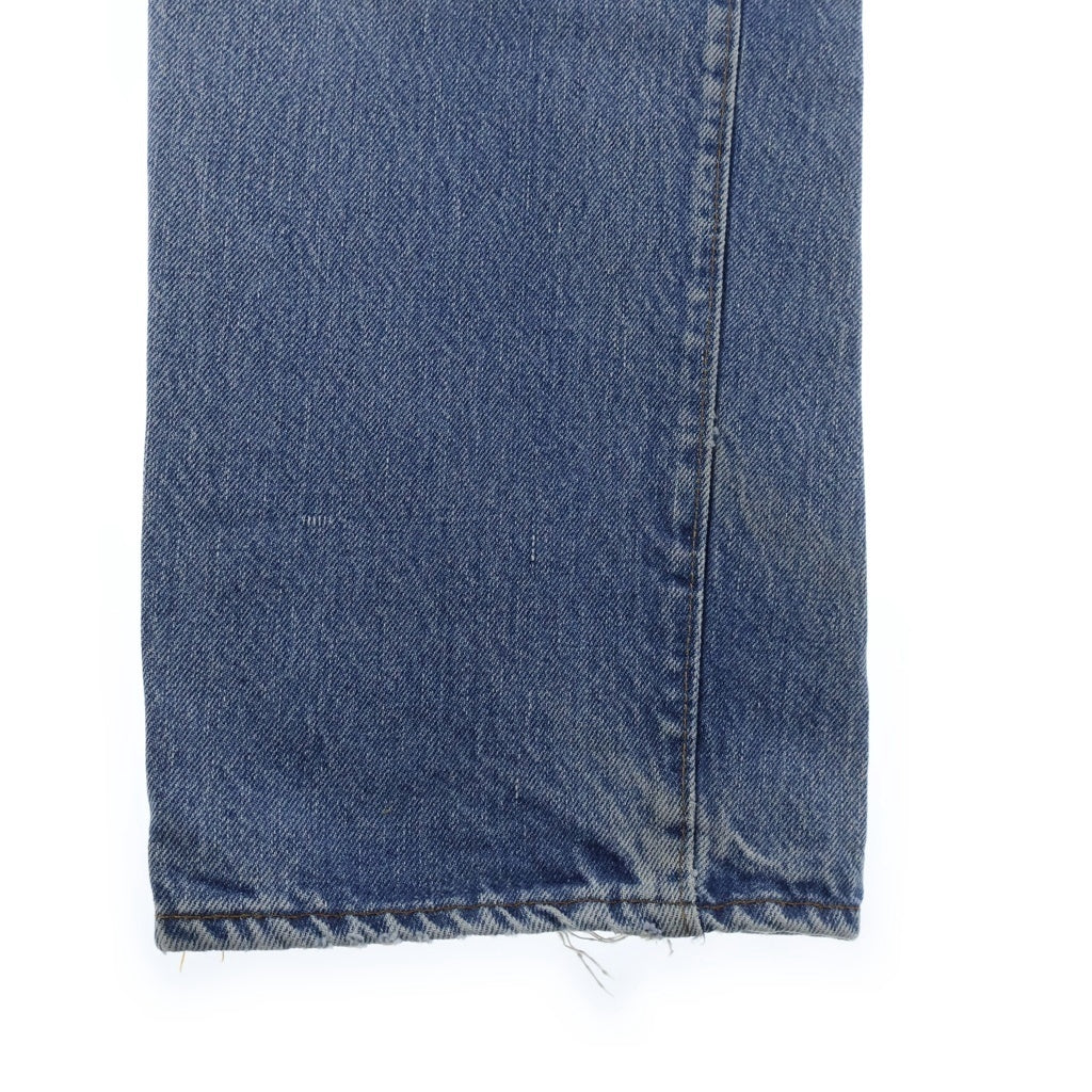 Levi's(リーバイス) 80S VINTAGE 501 ボタン裏刻印524 サークルR ボタンフライストレートデニムパンツ インディゴ