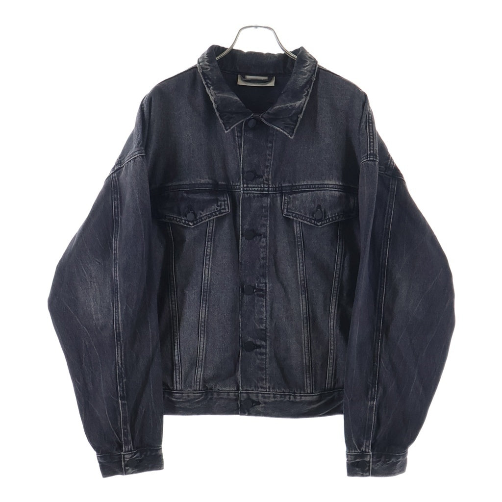FEAR OF GOD ESSENTIALS(フィアオブゴッド エッセンシャルズ) 22SS ボタンフライデニムジャケット ブラック 202BT212041F