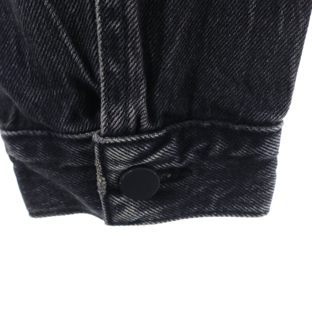FEAR OF GOD ESSENTIALS(フィアオブゴッド エッセンシャルズ) 22SS ボタンフライデニムジャケット ブラック 202BT212041F