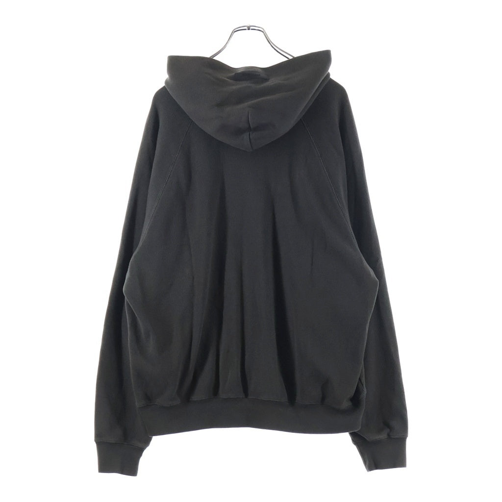 FEAR OF GOD ESSENTIALS(フィアオブゴッド エッセンシャルズ) フロントロゴ サーマルフーディー ブラウン