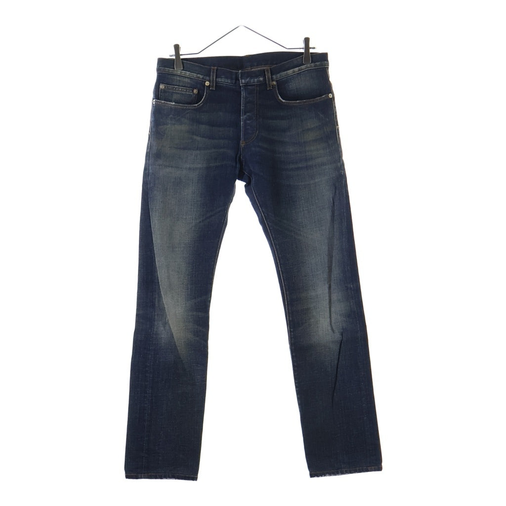 Dior HOMME(ディオールオム) JAKE ジェイク ストレッチ ボタンフライデニムパンツ クリス期 インディゴ