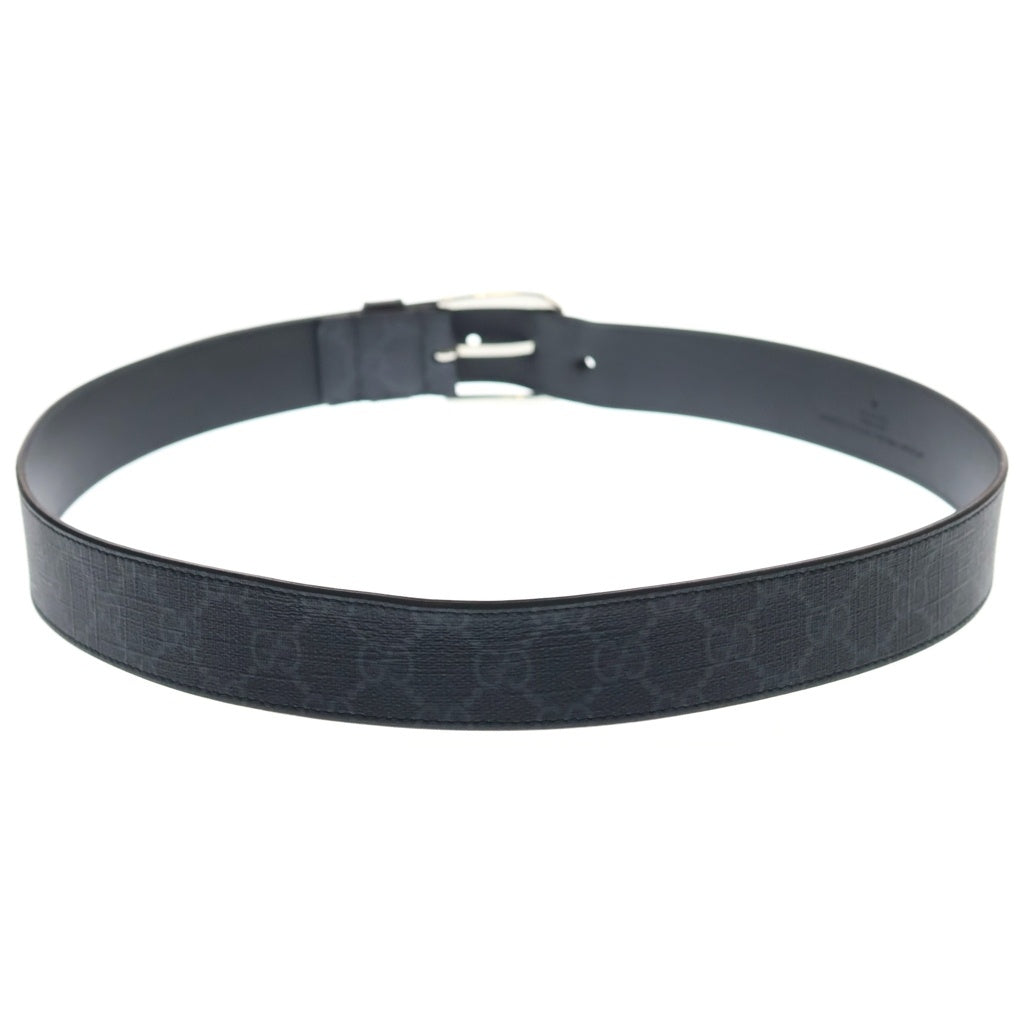 GUCCI(グッチ) インターロッキングG ディテール付き ベルト ブラック 673921 92TIN 1000
