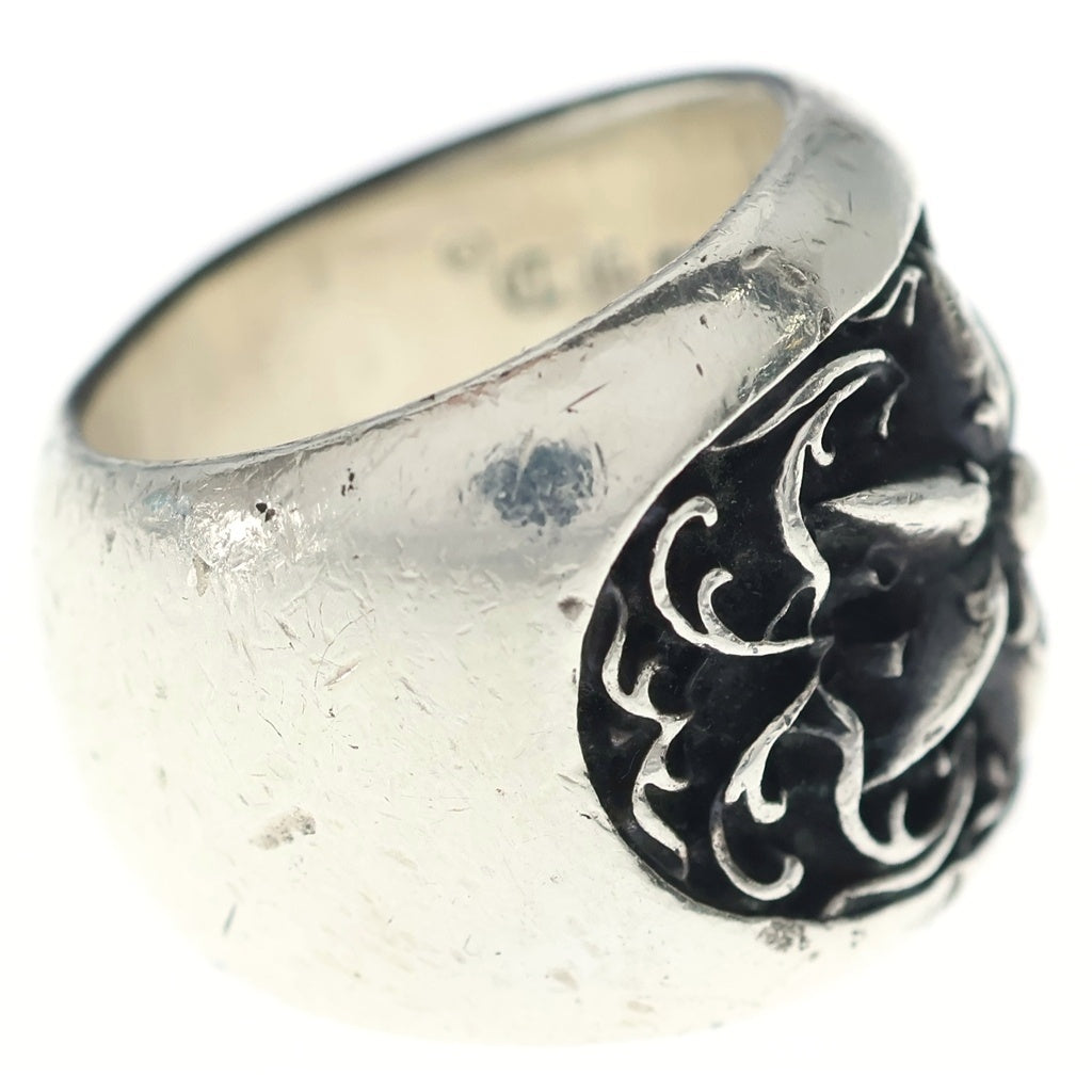 CHROME HEARTS(クロムハーツ) CLSSC OVAL STAR クラシックオーバルスター リング シルバー BCA341