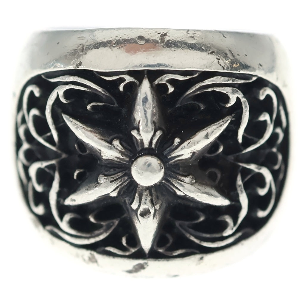CHROME HEARTS(クロムハーツ) CLSSC OVAL STAR クラシックオーバルスター リング シルバー BCA341