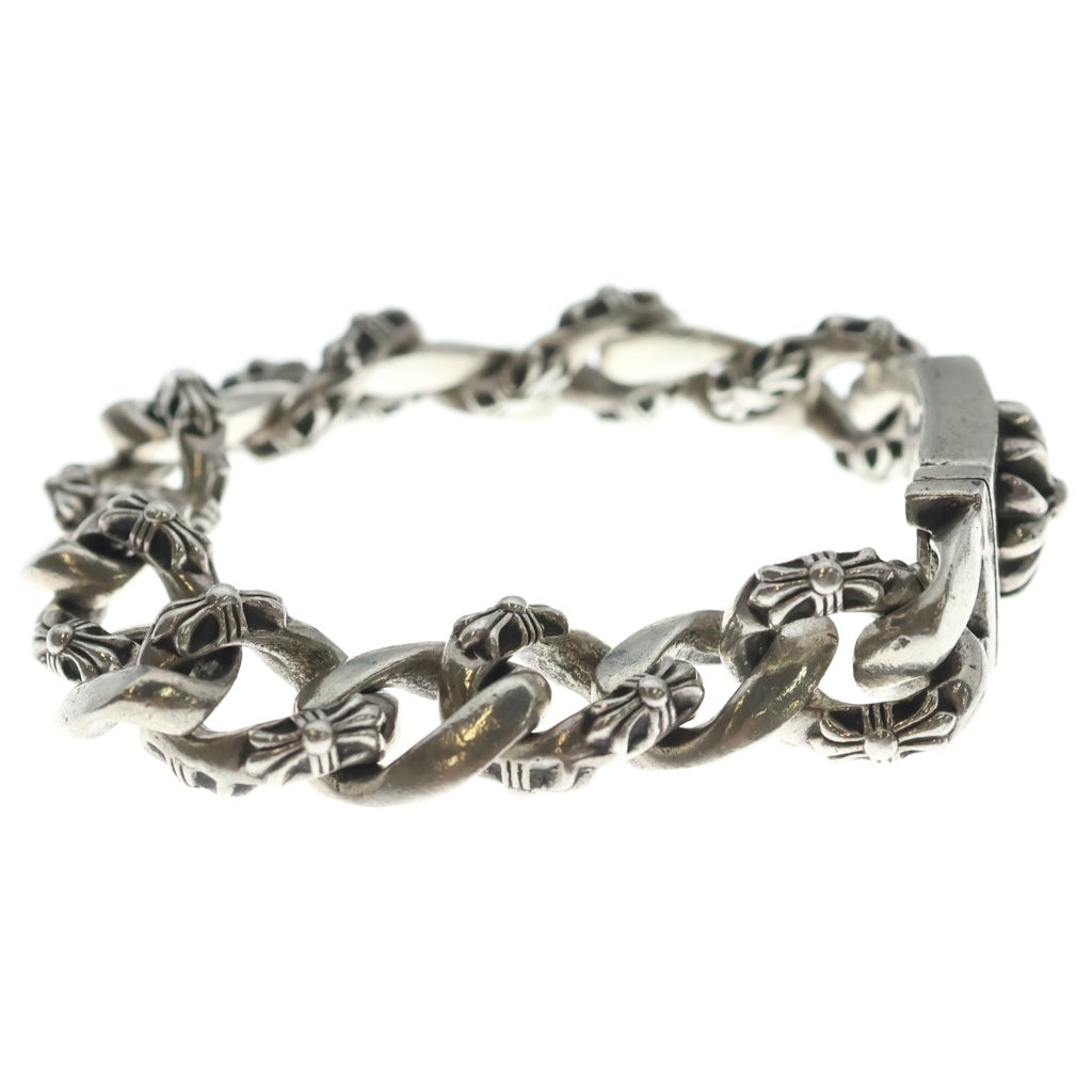 CHROME HEARTS(クロムハーツ) ID BOX FNCY CHX ボックスIDファンシーリンク ブレスレット 15LINK シルバー
