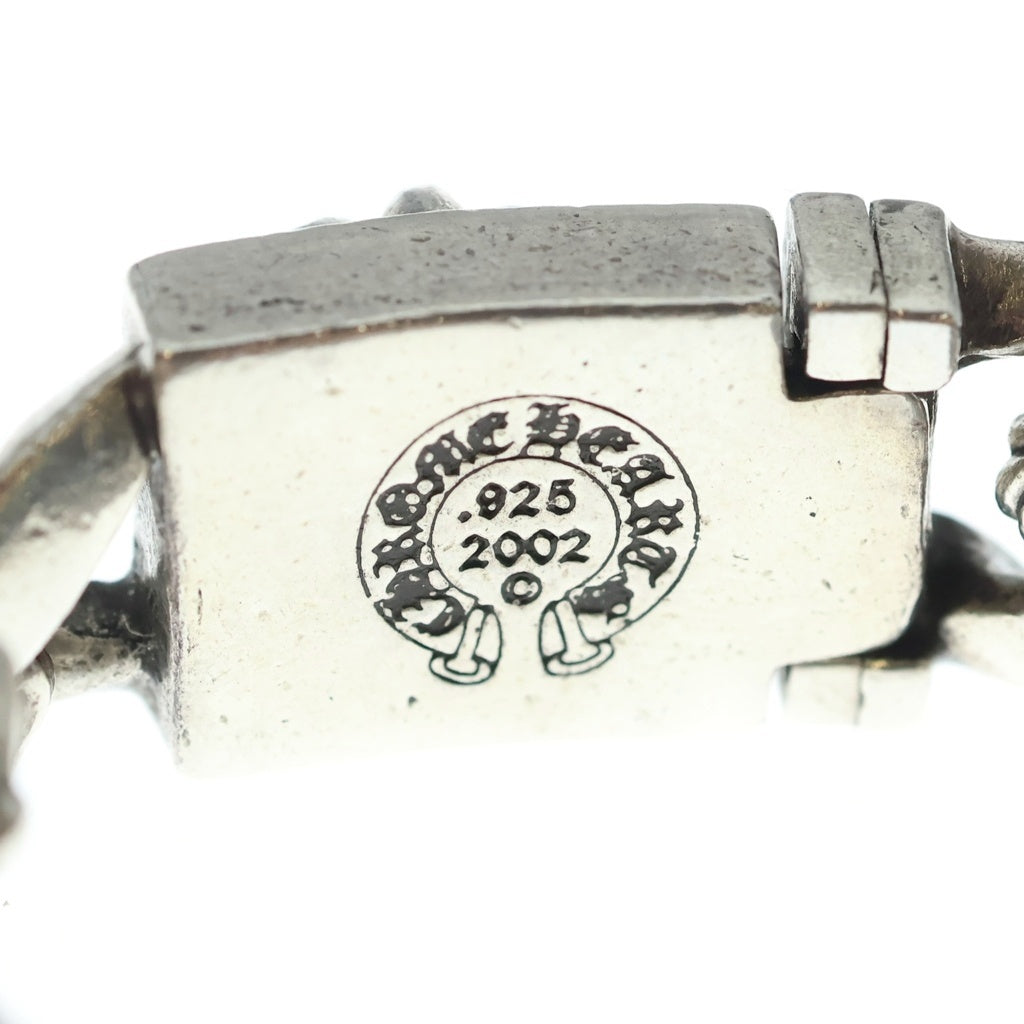 CHROME HEARTS(クロムハーツ) ID BOX FNCY CHX ボックスIDファンシーリンク ブレスレット 15LINK シルバー