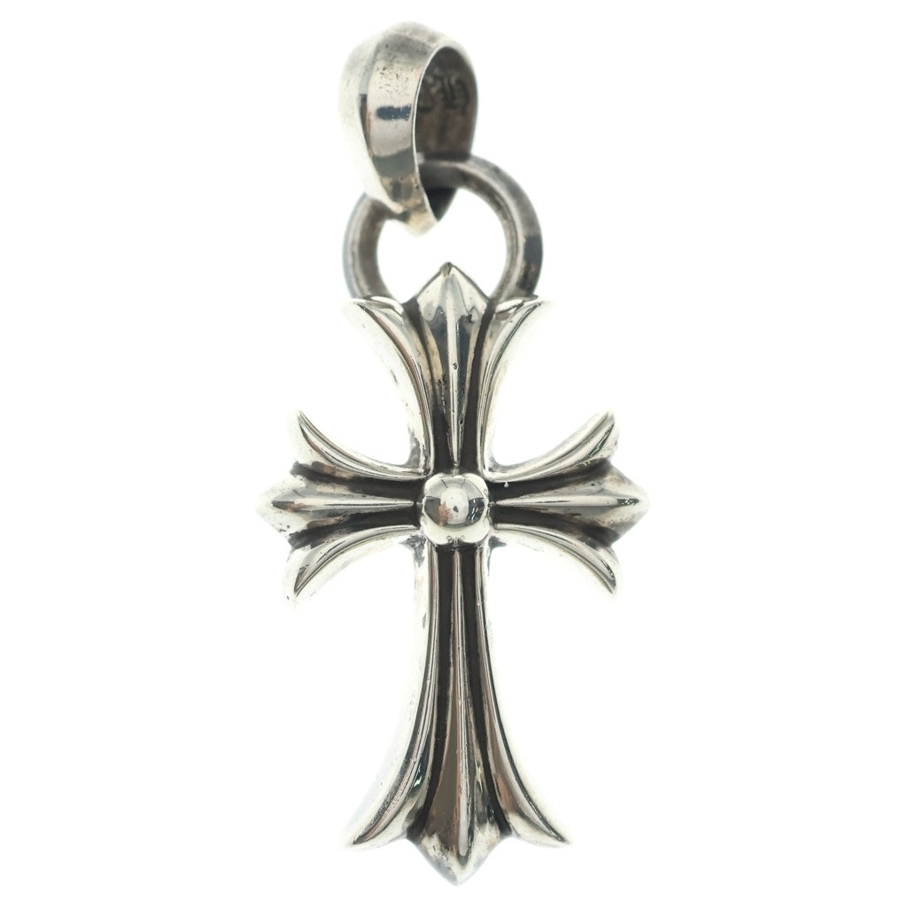 CHROME HEARTS(クロムハーツ) CH CRS SML W/BALE Wベイル スモールCHクロス ペンダントトップ シルバー BCA218