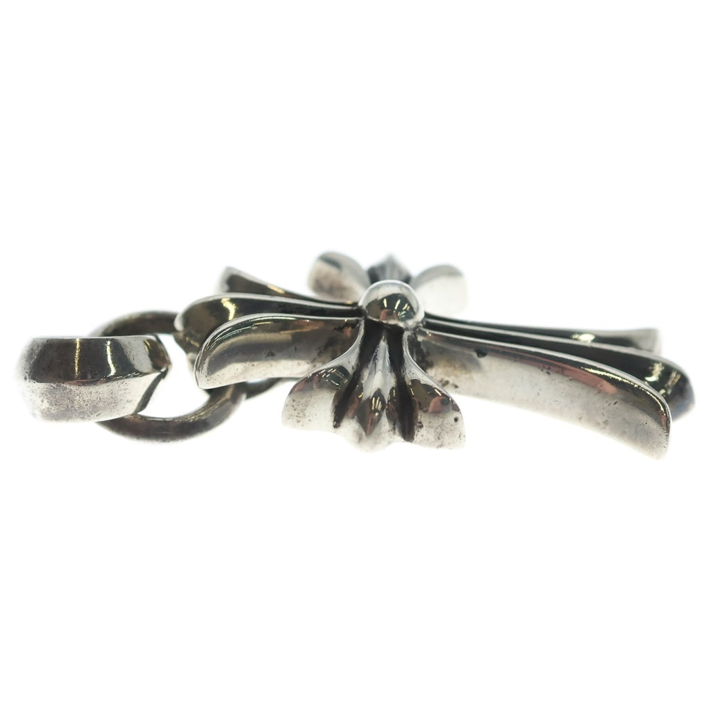 CHROME HEARTS(クロムハーツ) CH CRS SML W/BALE Wベイル スモールCHクロス ペンダントトップ シルバー BCA218