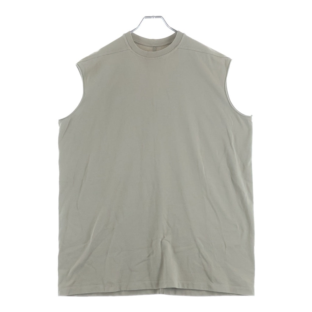 Rick Owens(リックオウエンス) 24SS タープノースリーブカットオフ カットソー ベージュ RU01D3160-BA