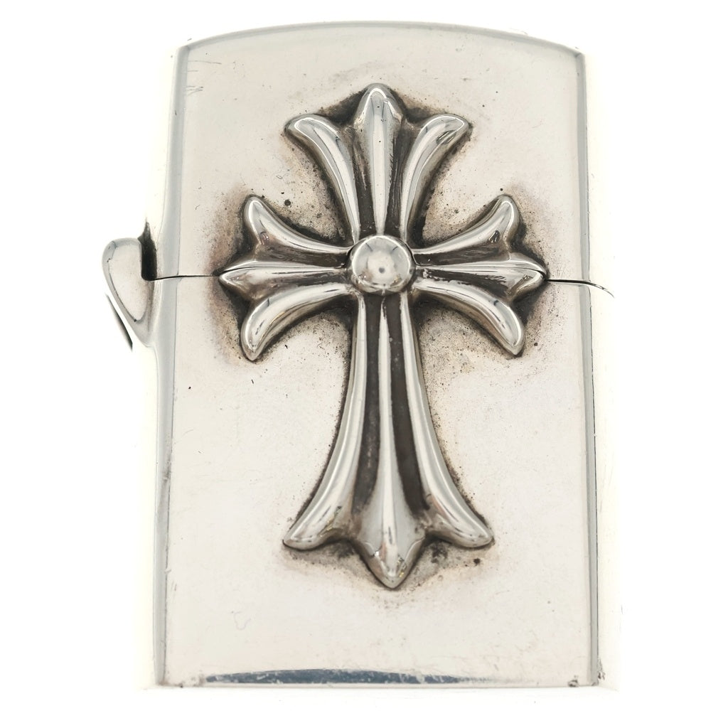 CHROME HEARTS(クロムハーツ) ZIPPO LIGHTERZ-V1 V1スモール CHクロス ジッポライター シルバー BCA398