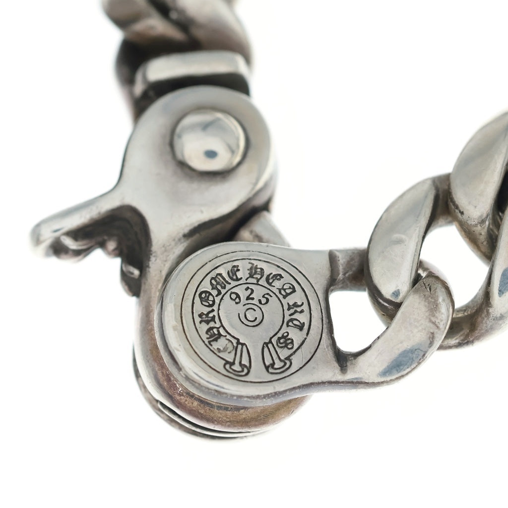 CHROME HEARTS(クロムハーツ) CLSC CHN LNK SML クラシックリンクスモールクリップブレスレット 15LINK シルバー