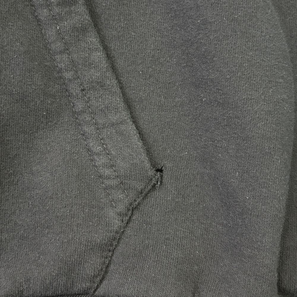 CHROME HEARTS(クロムハーツ) SWTSHRT HD ZIP FUCK YOU アームフローラル バックホースシュー プリントジップアップスウェットパーカー フーディー ブラック