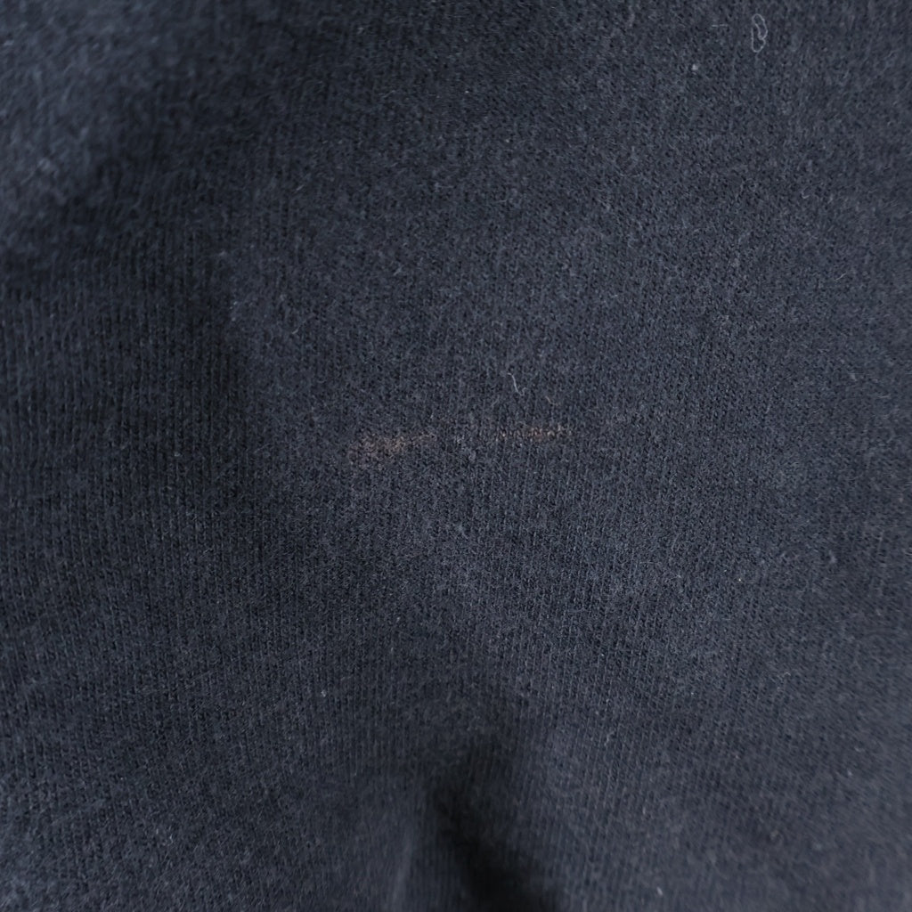 CHROME HEARTS(クロムハーツ) SWTSHRT HD ZIP ダガージップ マリブ限定 アームフローラル バックホースシュープリント 裏地サーマル ジップアップスウェットパーカー フーディー ブラック