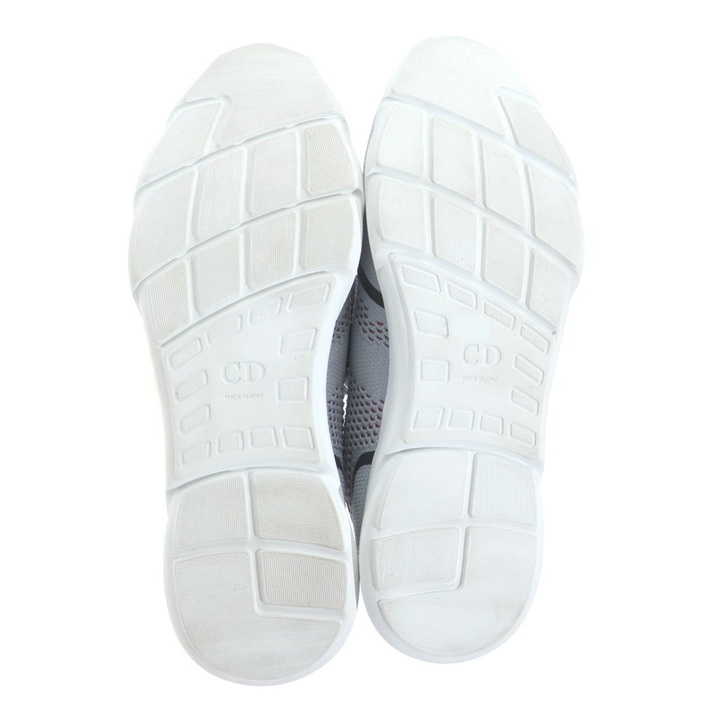 Dior HOMME(ディオールオム) B21 Neo テクニカルニット ローカットスニーカー シューズ グレー/ピンク