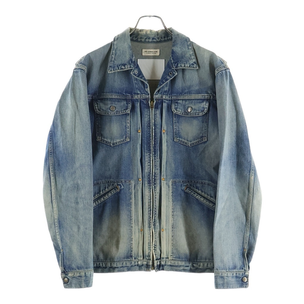 RON HERMAN(ロンハーマン) 20SS Denim Jacket ジップアップ デニムジャケット インディゴ 3120400080