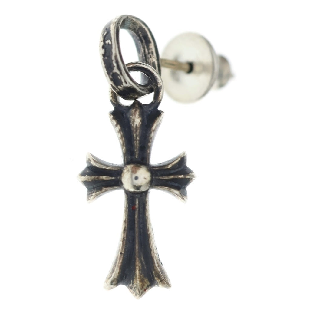 CHROME HEARTS(クロムハーツ) BBY F PPRCHN ベイビーファットクロス ドロップピアス シルバー BCA090