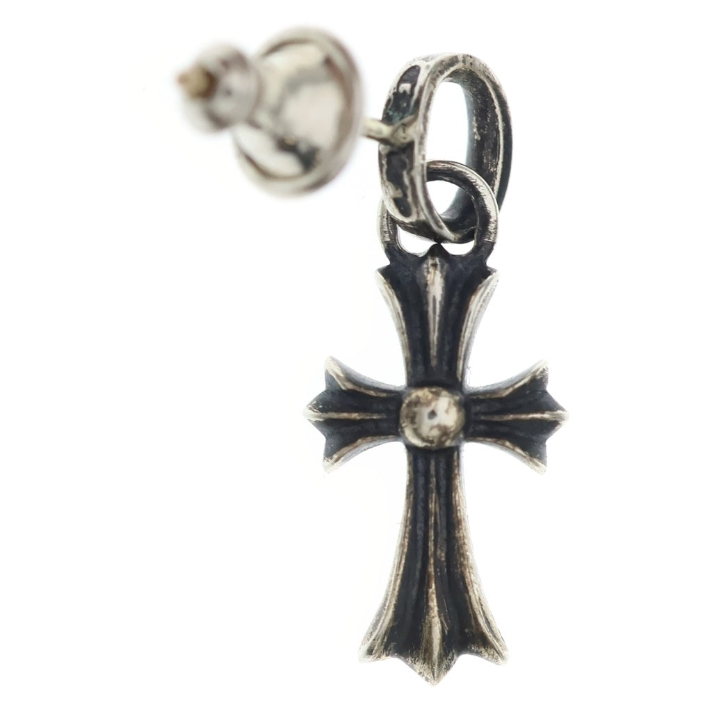 CHROME HEARTS(クロムハーツ) BBY F PPRCHN ベイビーファットクロス ドロップピアス シルバー BCA090