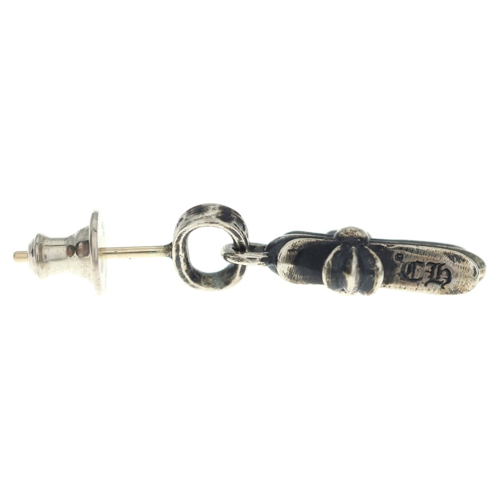 CHROME HEARTS(クロムハーツ) BBY F PPRCHN ベイビーファットクロス ドロップピアス シルバー BCA090