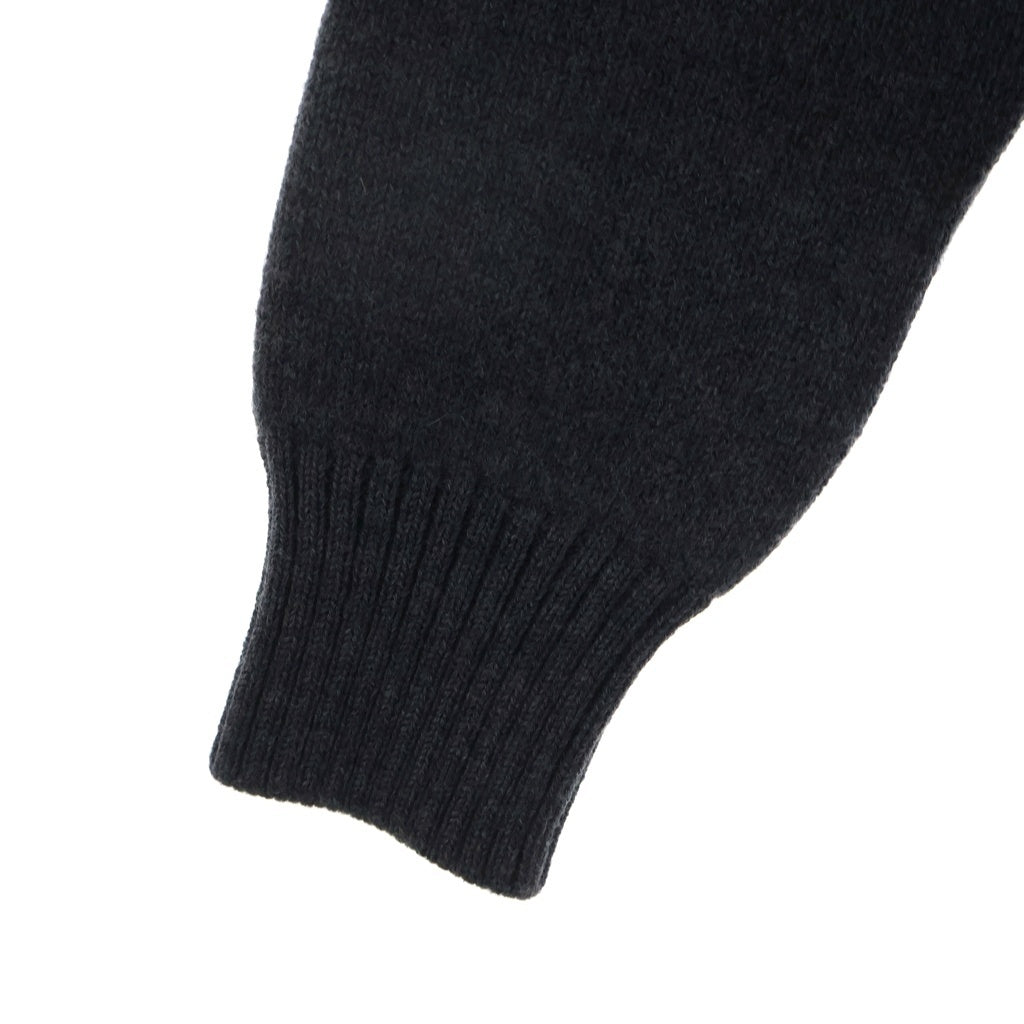 AMI Alexandre Mattiussi(アミアレクサンドルマテュッシ) Knit Sweater ハートロゴ タートルネックセーター ウールニット グレー UKS402.018
