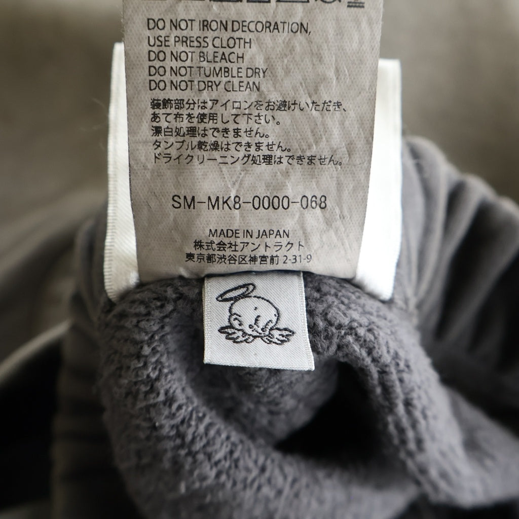 SAINT MICHAEL(セントマイケル) 26SS ヴィンテージヴィンテージ加工スウェットショートパンツ ブラック SM-MK8-0000-068