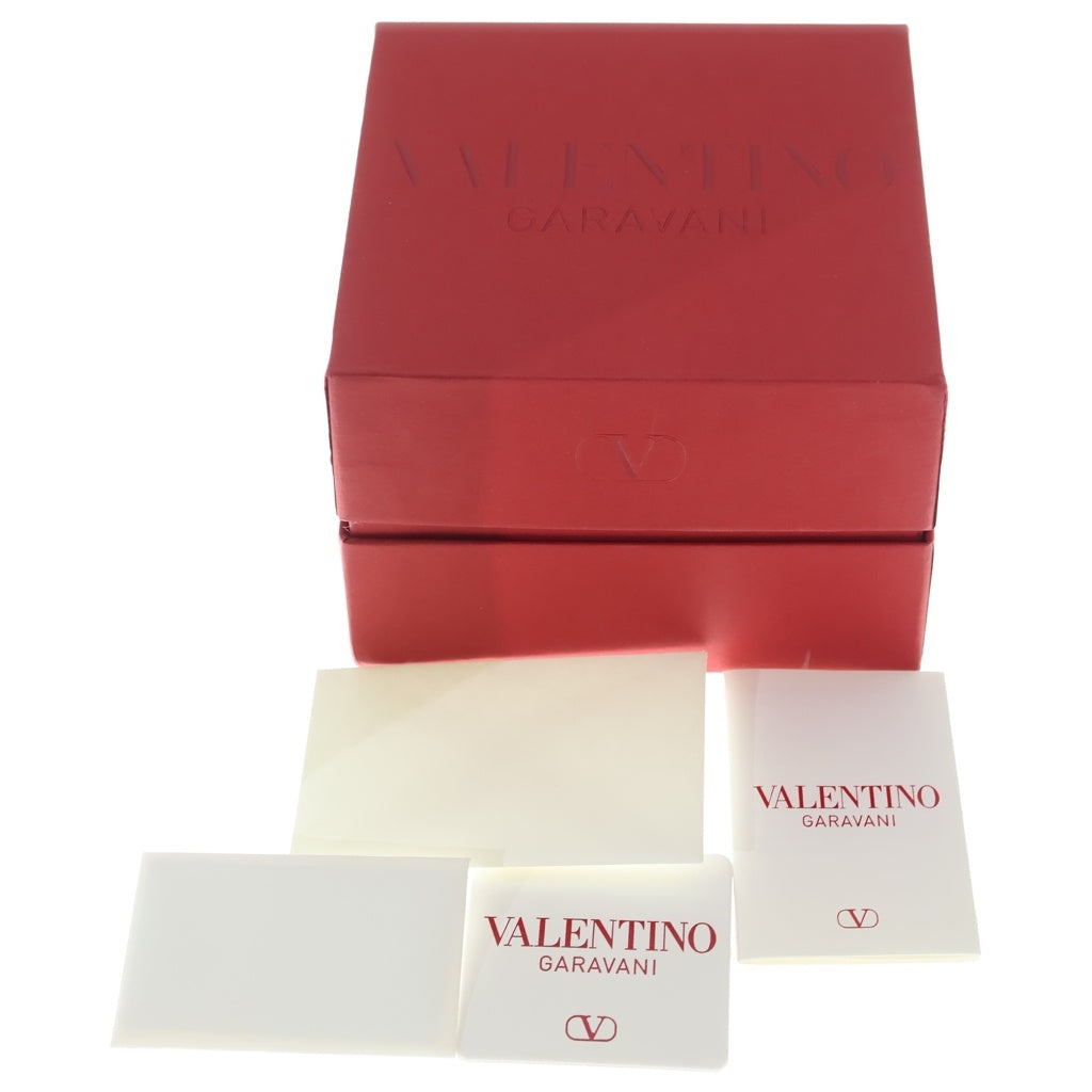 VALENTINO(ヴァレンティノ) Vロゴ シグネチャー メタル ロング ドロップ ピアス ゴールド レディース
