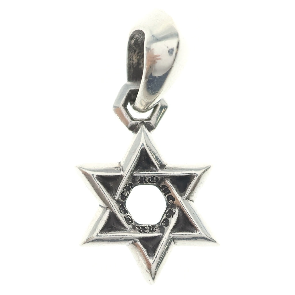 CHROME HEARTS(クロムハーツ) STAR OF DAVID CHARM スターオブダビデ チャーム ネックレストップ シルバー