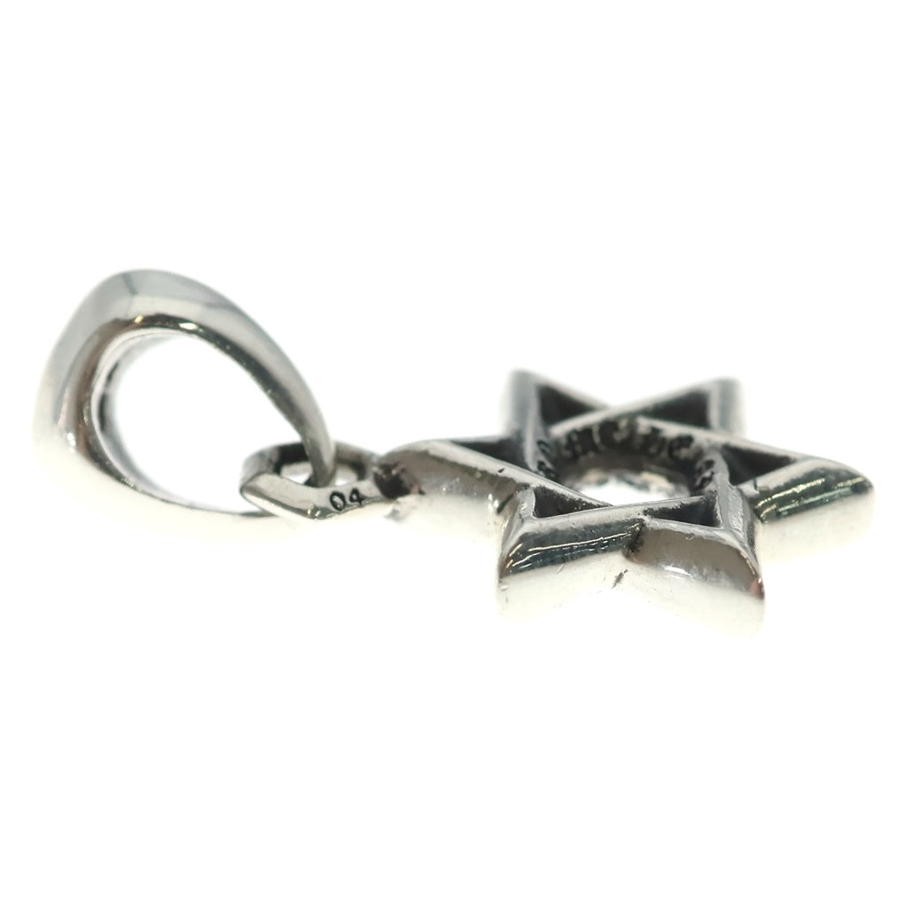 CHROME HEARTS(クロムハーツ) STAR OF DAVID CHARM スターオブダビデ チャーム ネックレストップ シルバー