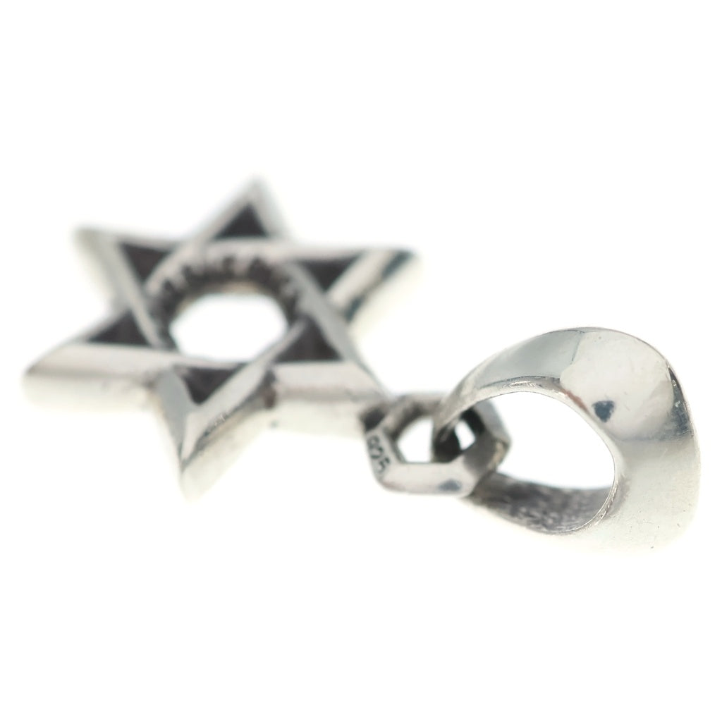 CHROME HEARTS(クロムハーツ) STAR OF DAVID CHARM スターオブダビデ チャーム ネックレストップ シルバー