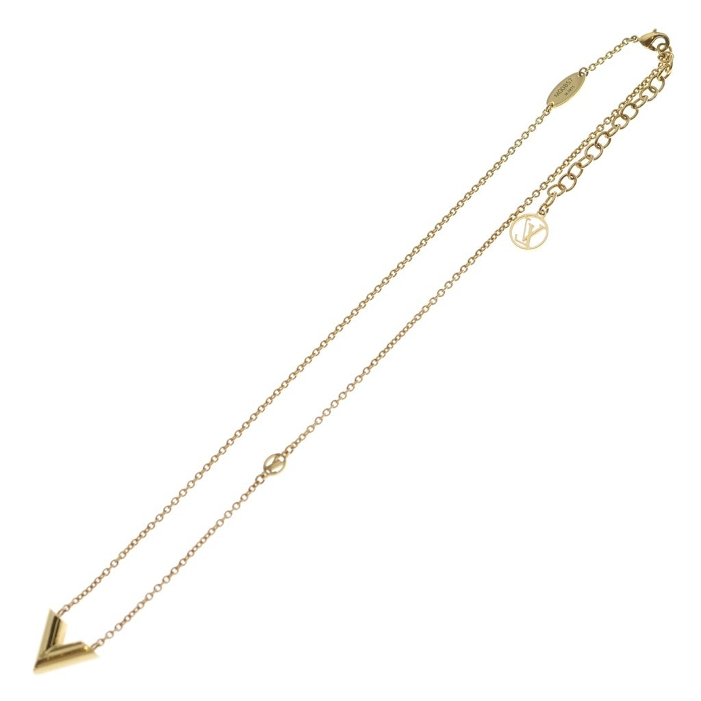 LOUIS VUITTON(ルイヴィトン) エッセンシャルV ネックレス ゴールド M61083
