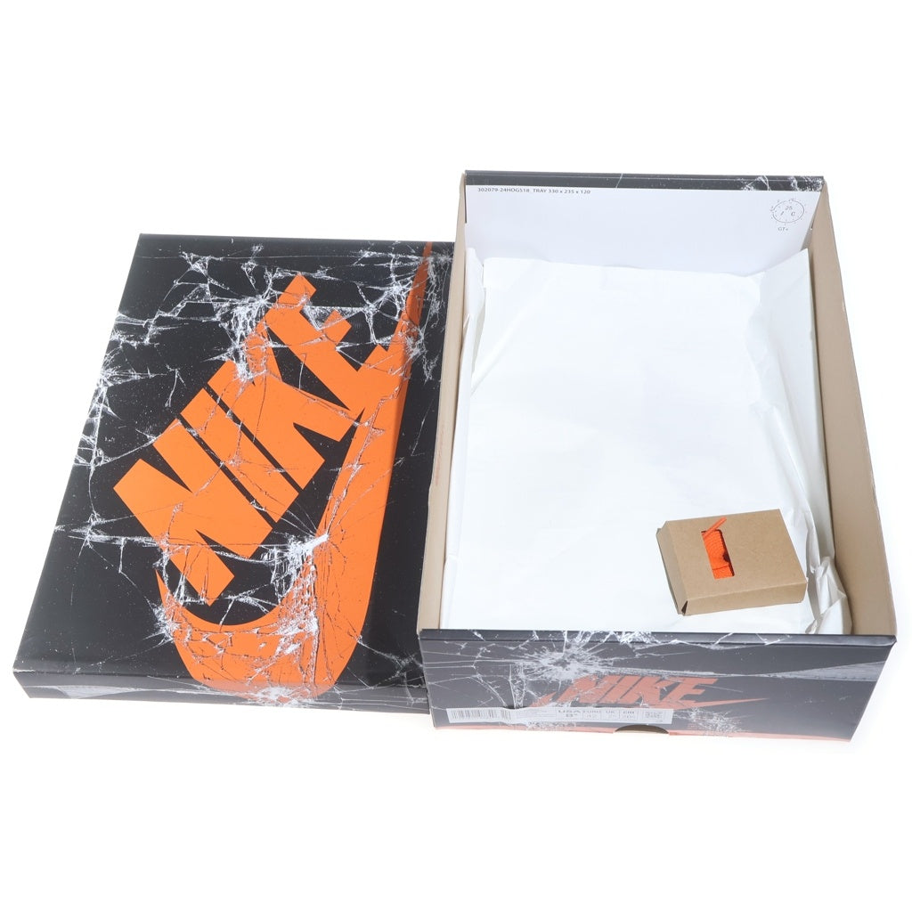 NIKE(ナイキ) AIR JORDAN 1 RETRO HIGH OG Shattered Backboard エアジョーダン1 レトロ シャッタードバックボード ハイカットスニーカー オレンジ/ブラック US8.5/26.5cm DZ5485-008