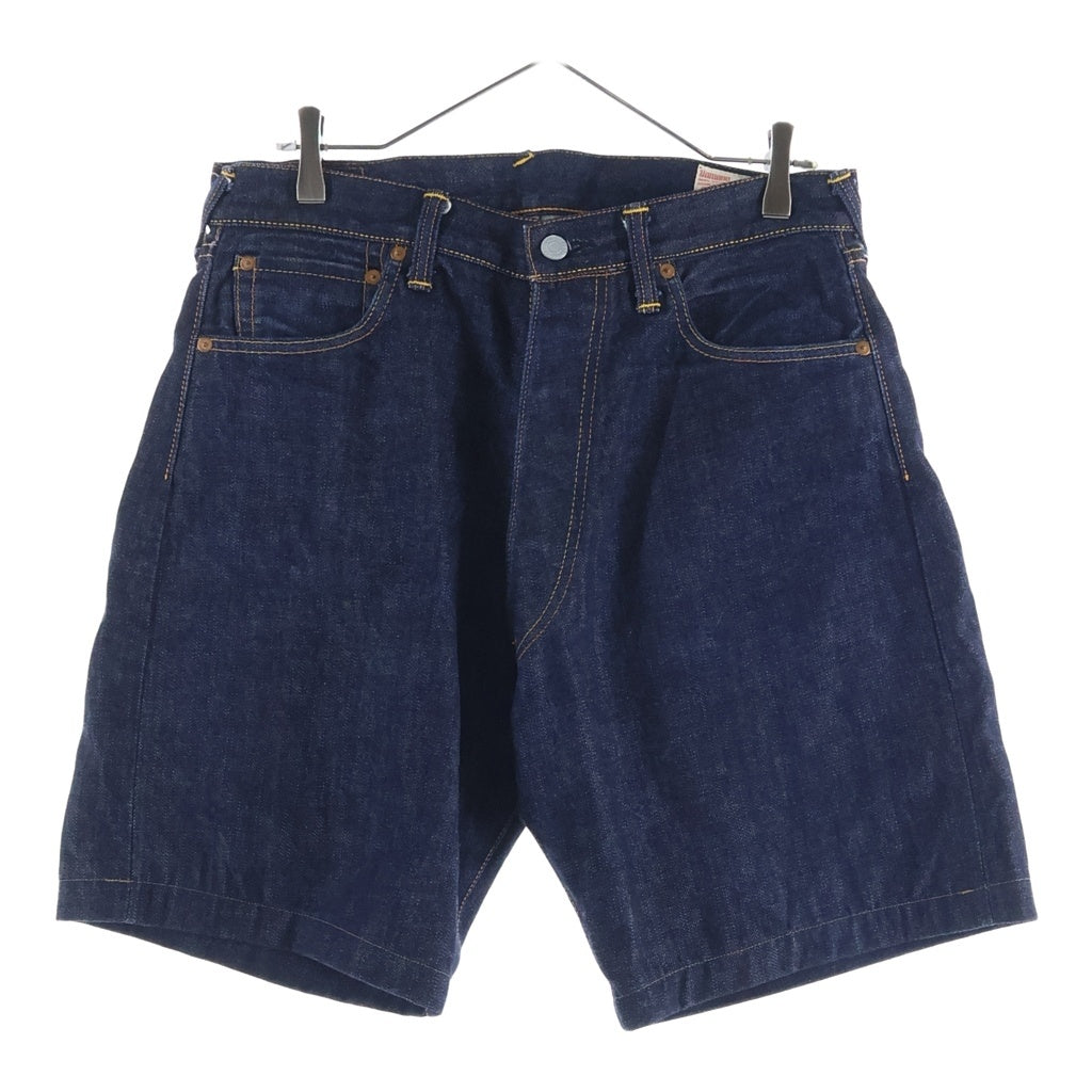 EVISU(エビス) 2034 No.2 バックロゴプリント デニムパンツ デニムショーツ インディゴ