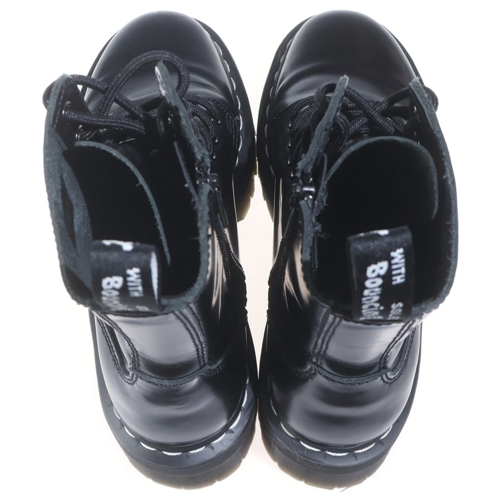 Dr.Martens(ドクターマーチン) JADON ジェイドン ホワイトステッチ 8ホール サイドジップブーツ レディース ブラック