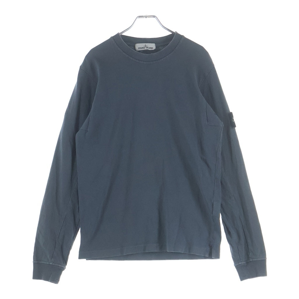 STONE ISLAND(ストーンアイランド) CREWNECK SWEAT SHIRT クルーネックスウェットシャツ 長袖Tシャツ カットソー グレー 681564558