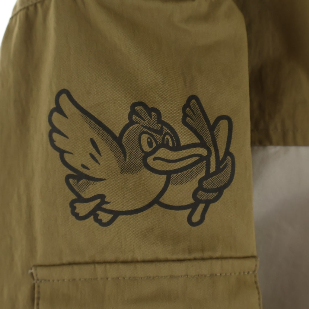 HUMAN MADE(ヒューマンメイド) ×Pokemon Made Utility Jacket ポケモン ユーティリティジャケット カモネギ ジップアップ ベージュ XX31JK007