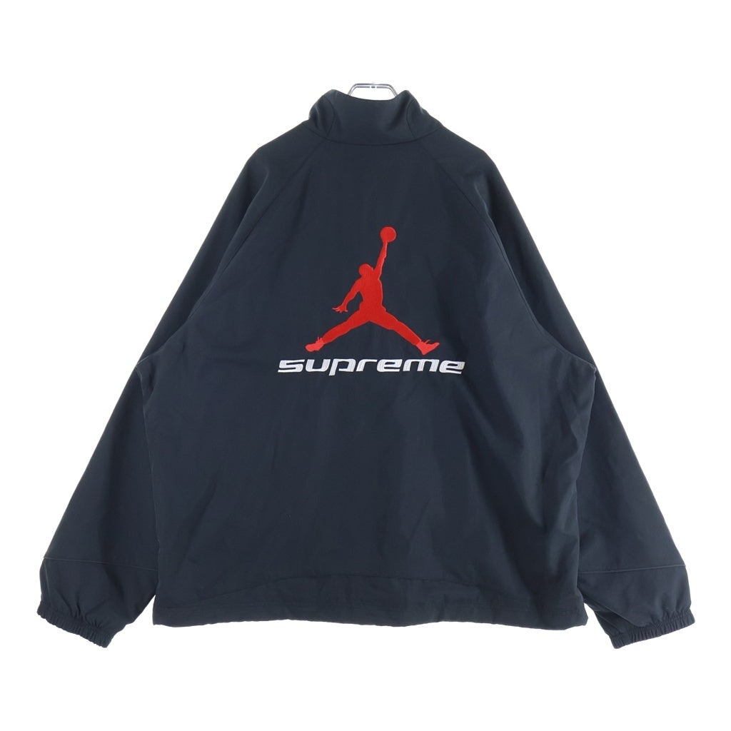 SUPREME(シュプリーム) 26SS ×Jordan Track Jacket ジョーダン トラックジャケット ジップアップ ブラック