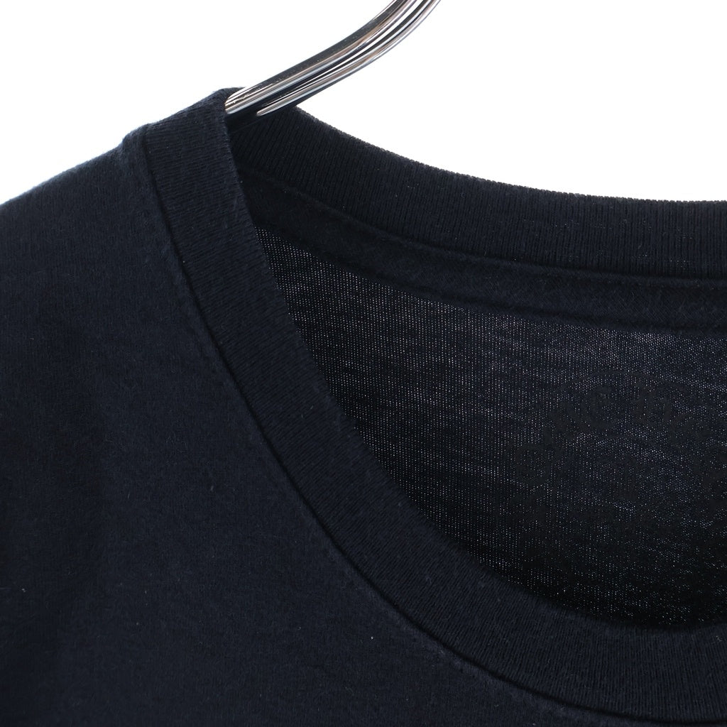 CHROME HEARTS(クロムハーツ) Pink Logo Tee ネオンピンク ロゴ 半袖Tシャツ カットソー ブラック/ピンク