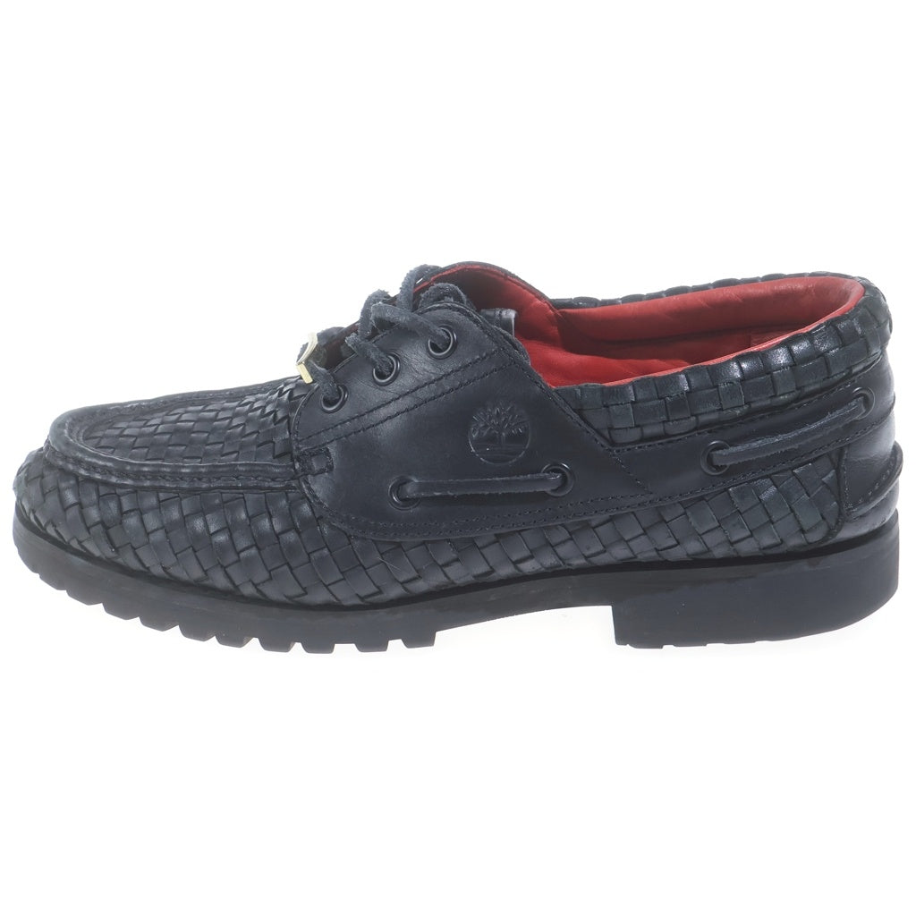 SUPREME(シュプリーム) 22AW ×Timberland Woven 3-Eye Lug Shoe ウーブン 3アイ ラグ シューズ ブラック