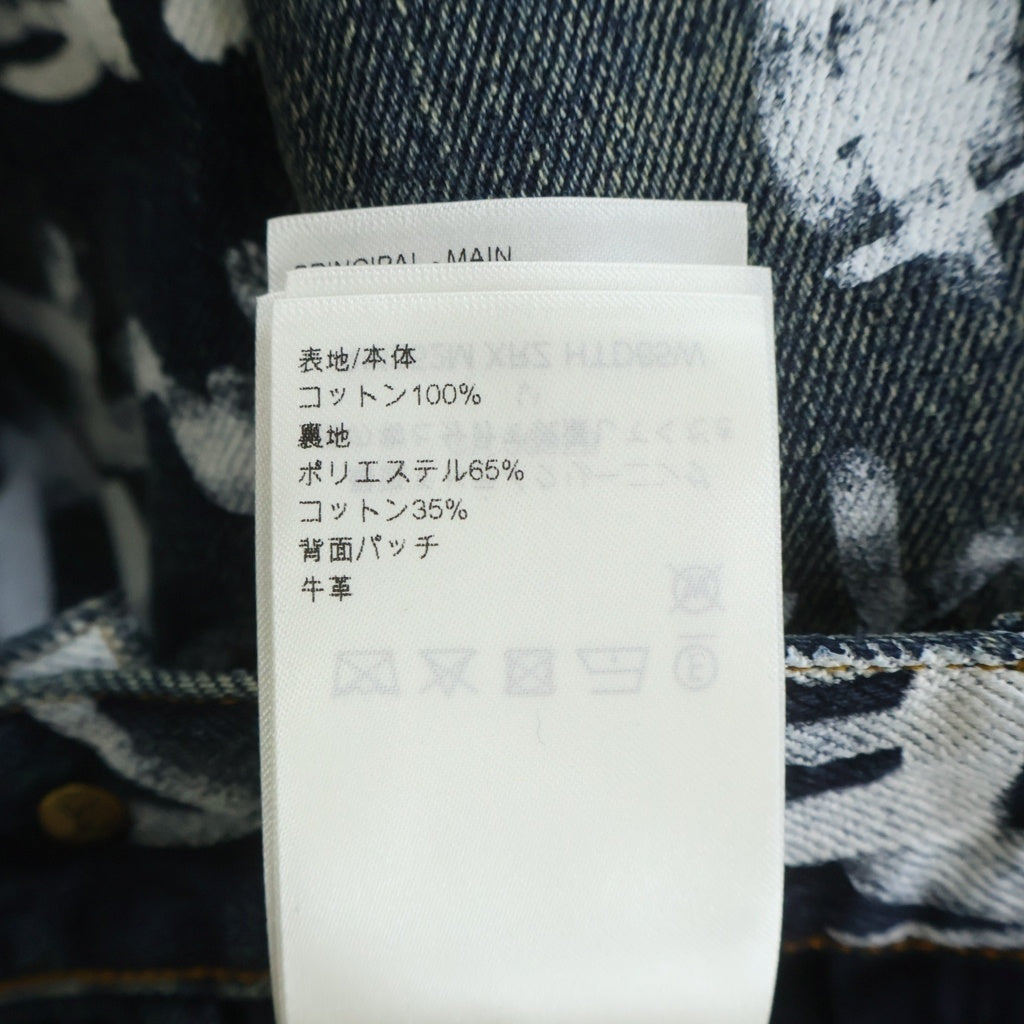 LOUIS VUITTON(ルイヴィトン) 25AW ×NIGO Denim Skate Pants グラフィティスケートデニムパンツ ジーンズ インディゴ RM252M XRZ HTD65W