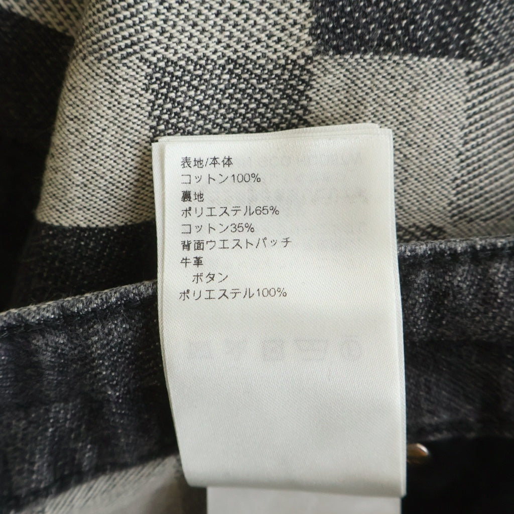 LOUIS VUITTON(ルイヴィトン) 25SS ダミエデニムスケーターデニムパンツ ジーンズ グレー RM251MN GCO HQD87W