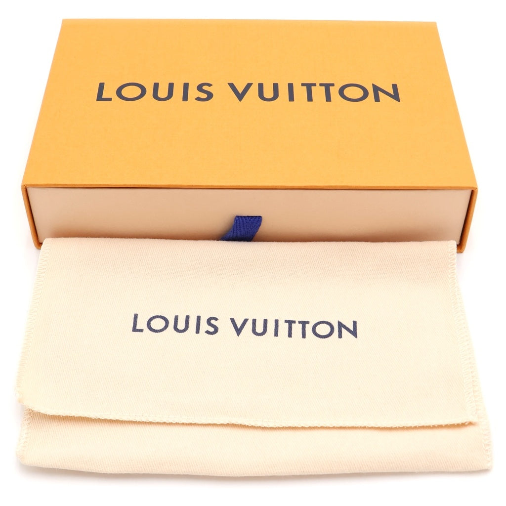 LOUIS VUITTON(ルイヴィトン) LVアロエグラム カードケース 小物入れ レザーミニウォレット 財布 ライトグリーン カーキベージュ M82282 M82282 レディース