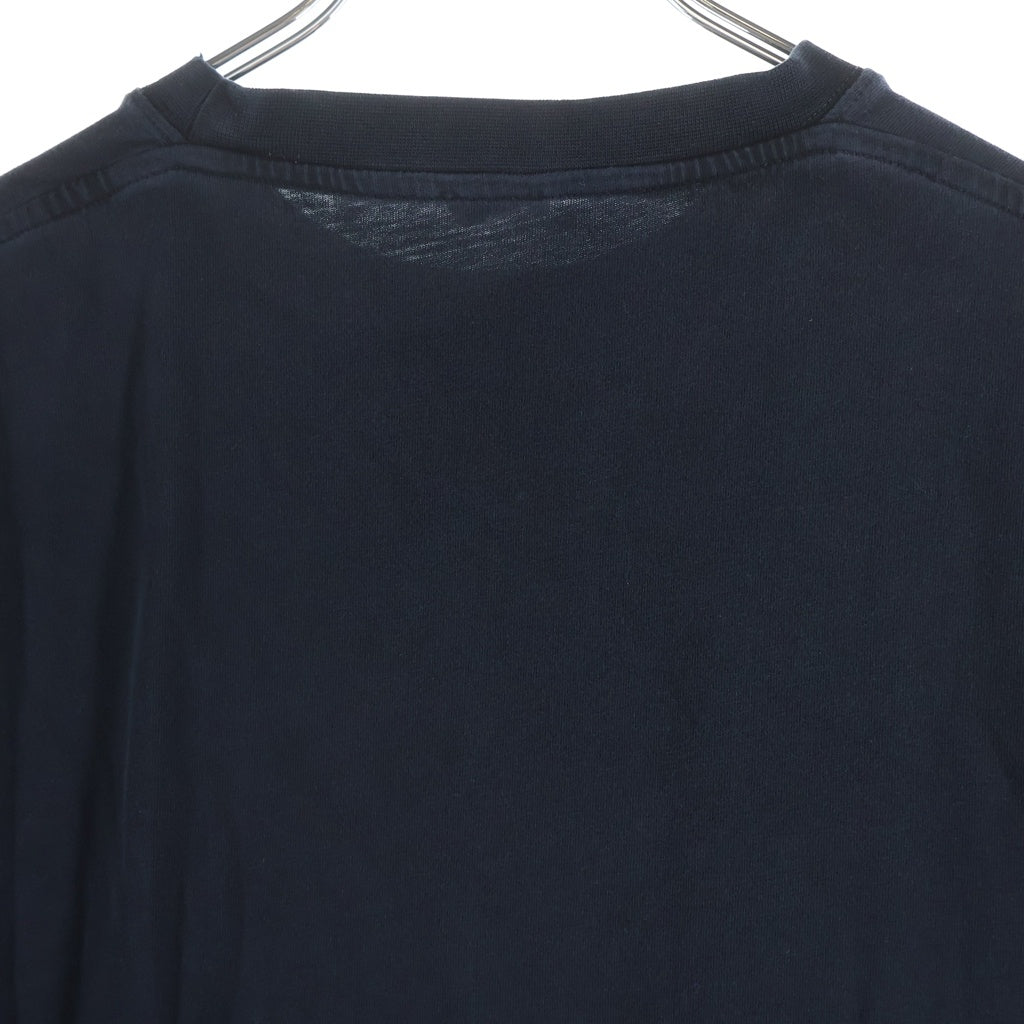 LOEWE(ロエベ) ANAGRAM LONG SLEEVE T-SHIRT アナグラム 長袖Tシャツ カットソー ワンポイントロゴ 刺繍 ブラック H526Y24J04
