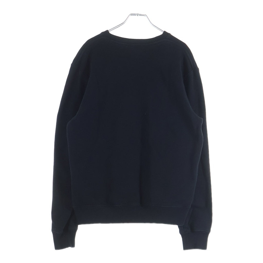 LOEWE(ロエベ) REGULAR FIT SWEATSHIRT レギュラーフィット クルーネックスウェット ロゴ刺繍 ブラック H526Y24J26