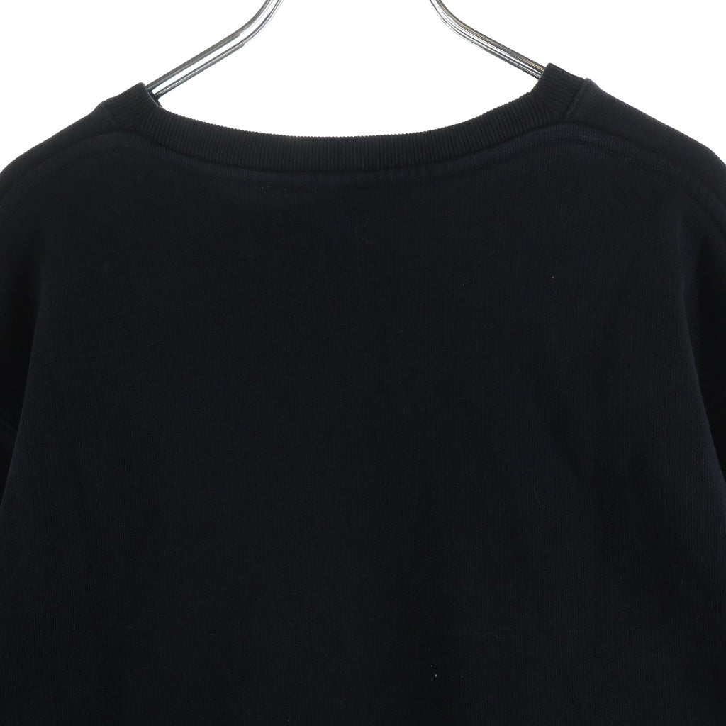 LOEWE(ロエベ) REGULAR FIT SWEATSHIRT レギュラーフィット クルーネックスウェット ロゴ刺繍 ブラック H526Y24J26