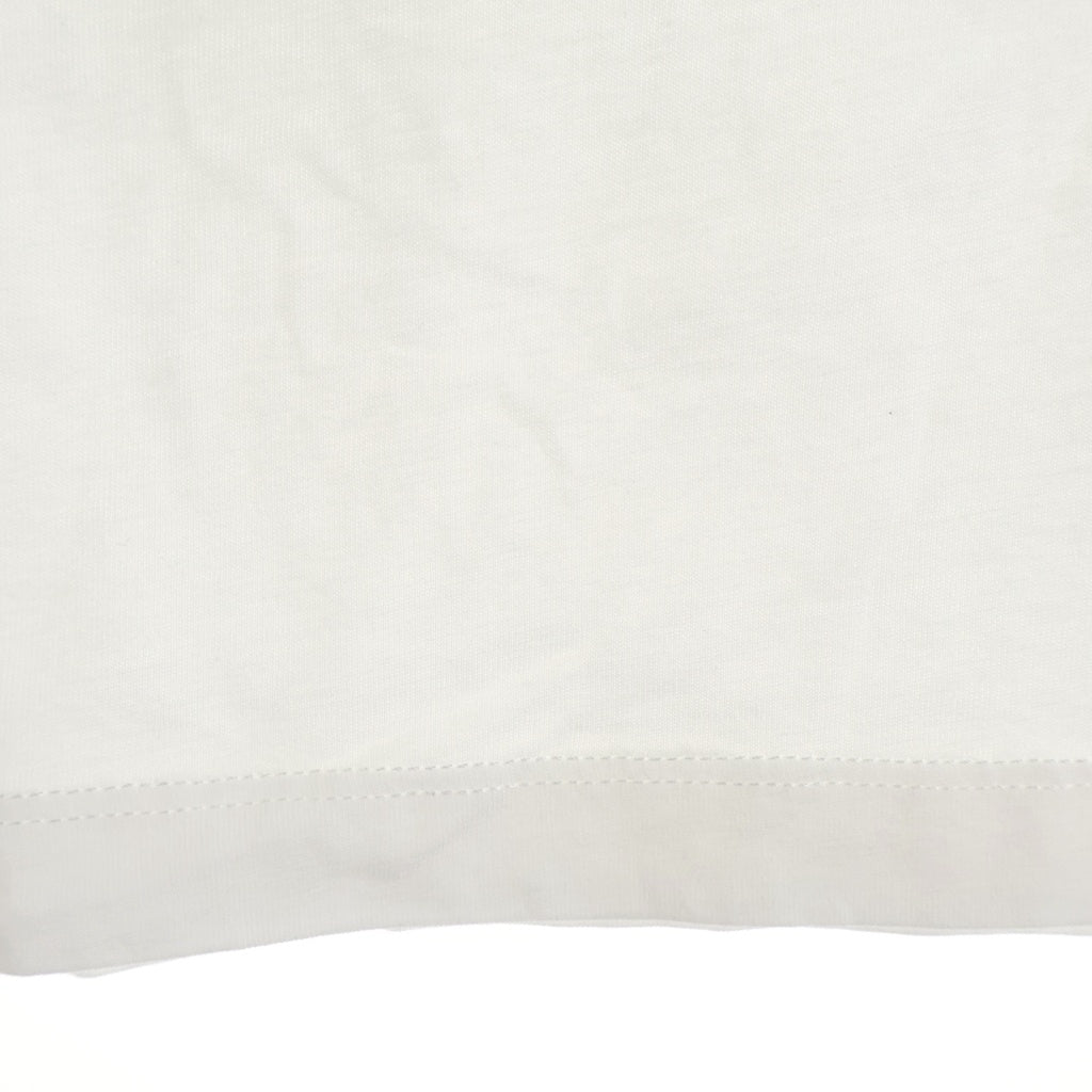 MM6 Maison Margiela(エムエムシックスメゾンマルジェラ) MM-SIX フロントグラフィックプリント 半袖Tシャツ カットソー ホワイト S52GC0276 S24312