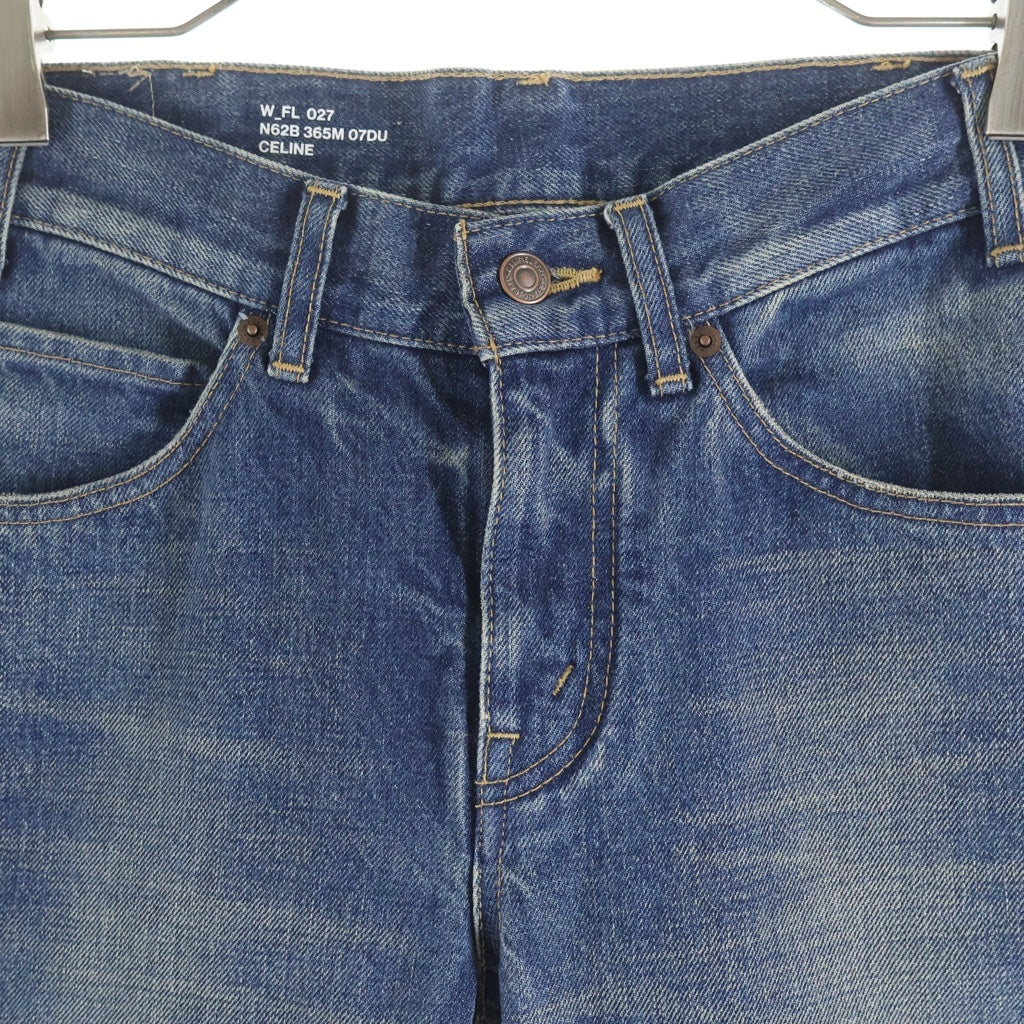 CELINE(セリーヌ) 25SS Marco Jeans in Dark Union Wash Denim マルコジーンズ ダークユニオンウォッシュデニム インディゴ レディース N62B 365M 07DU