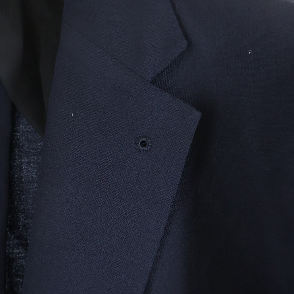 SOPHNET.(ソフネット) WOOL TROPICAL STANDARD 2BUTTON JACKET ウール トロピカル スタンダード2ボタン ジャケット ネイビー 260026