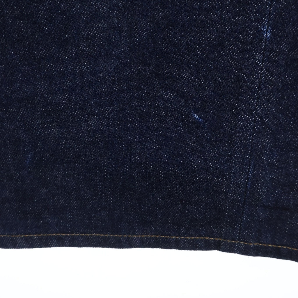 UNIFORM EXPERIMENT(ユニフォームエクスペリメント) RIGID DENIM WIDE-FIT JEANS リジット ワイドフィット デニム インディゴ 252052
