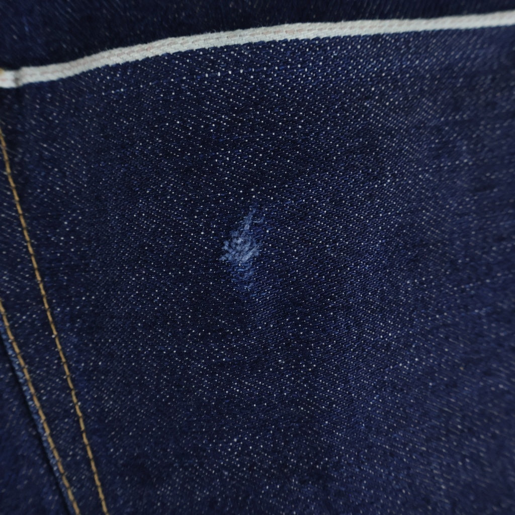 UNIFORM EXPERIMENT(ユニフォームエクスペリメント) RIGID DENIM WIDE-FIT JEANS リジット ワイドフィット デニム インディゴ 252052