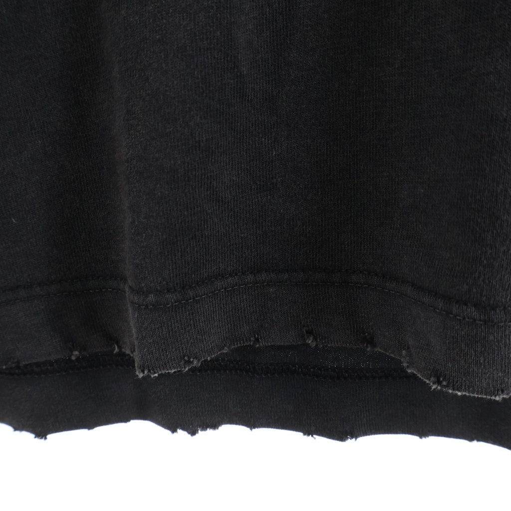 AMIRI(アミリ) Cinemas Vintage シネマ ロゴ プリント ヴィンテージ加工 半袖Tシャツ ブラック